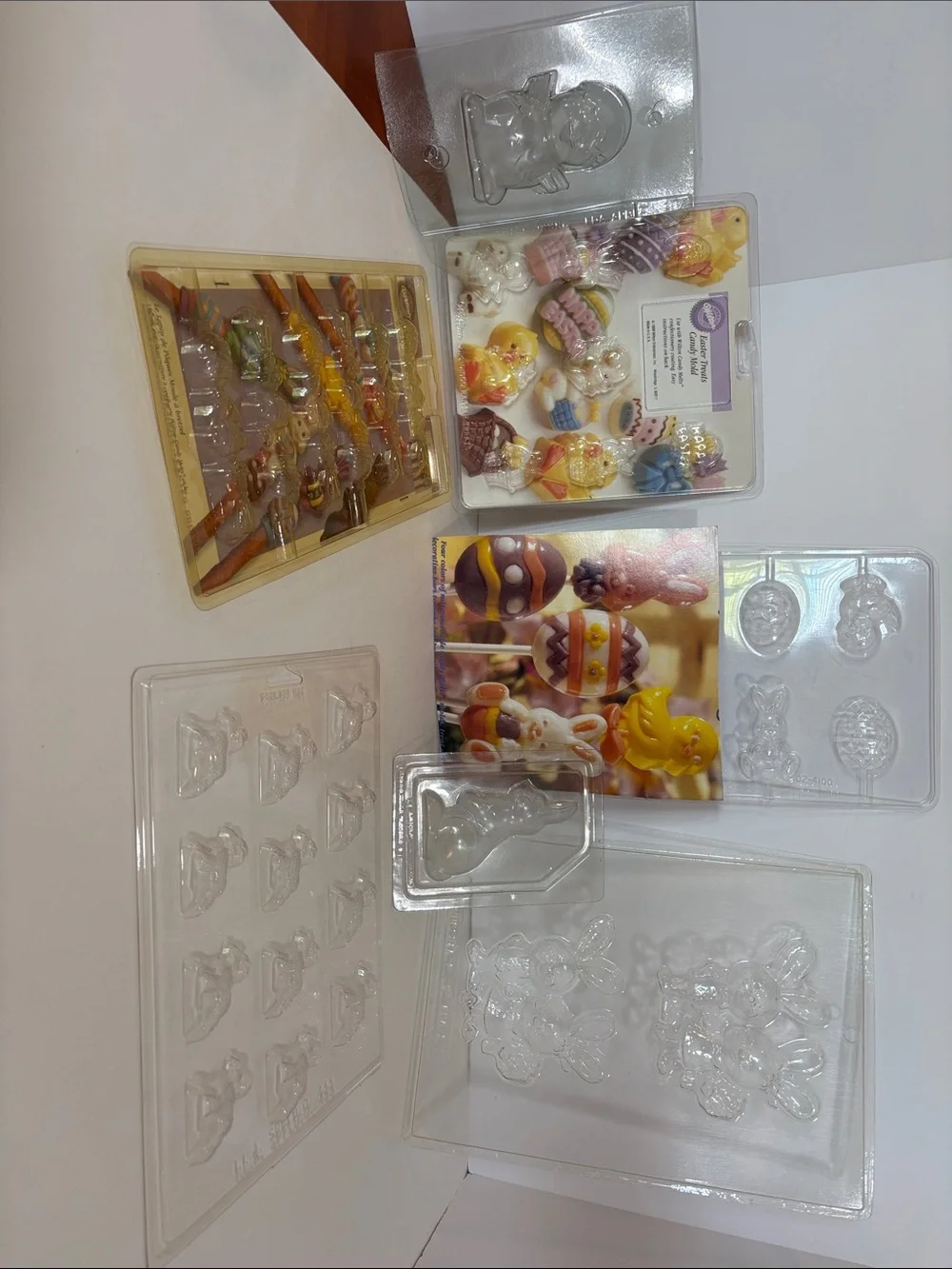 Wilton Easter Candy and Chocolate Mold Set with Yellow and Pastel Accents